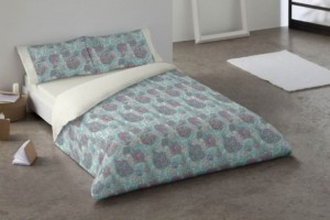 Funda nórdica estampada color Verde 406