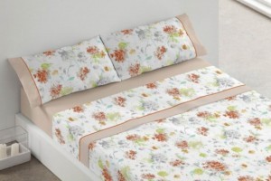 Juego sábanas color Beige 686