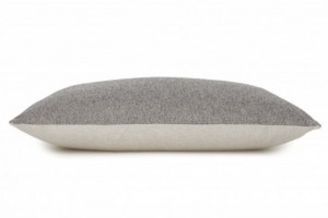 Cojin decorativo a dos caras,  005 gris/negro