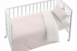Funda nórdica cuna, maxicuna,  algodón 011 Rosa