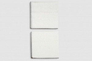 2-servilletas lino 100% 307 blanco