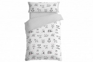Juego de funda nórdicas infantil, 172 Gris