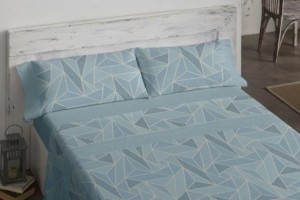 Juego de sábanas de diseño, 514 Azul
