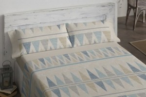 Juego de sábanas de diseño, 124 Azul