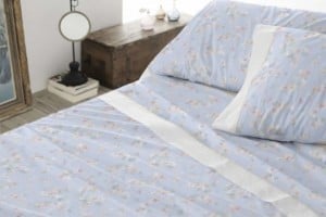 Juego de sábanas 031, Azul