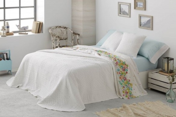 Colchas de verano 148 Blanco, de Burrito Blanco