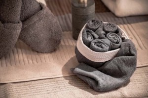 Set toallas tocador, 196 Gris antracita