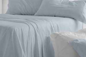 Juego de sábanas de Algodón Percal, Diseño 400 - Azul