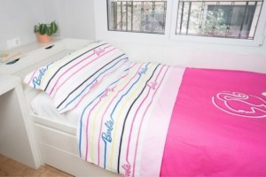 Juego de sábanas Barbie™, algodón 100%, diseño Unique, 002 Multicolor  