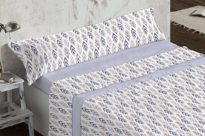 Juego de sábanas Coralina 770 azul Juego de sábanas Coralina 770 azul