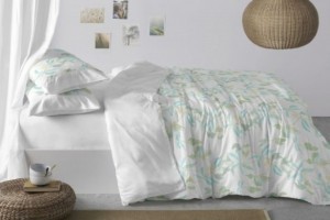 Fundas nórdicas estampadas de 200 hilos, diseño 013 Verde (Sin bajera)