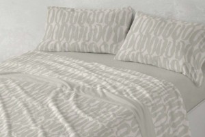 Sábanas Nacarina®, tacto aterciopelado, diseño 060 color Menta