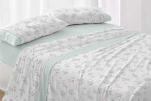 Sábanas estampadas algodón 100%, diseño 634 Agua