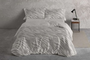 Juego de funda nórdica, diseño 050 color Acero