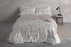 Juego de funda nórdica, diseño 142 color Nude