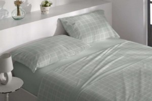 Juego de sábanas nuevo tejido Velvelina®, diseño 008 color Nude