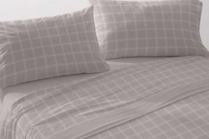 Juego de sábanas nuevo tejido Velvelina®, diseño 008 color Nude