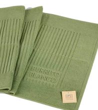Alfombra de baño color Verde Oscuro 50