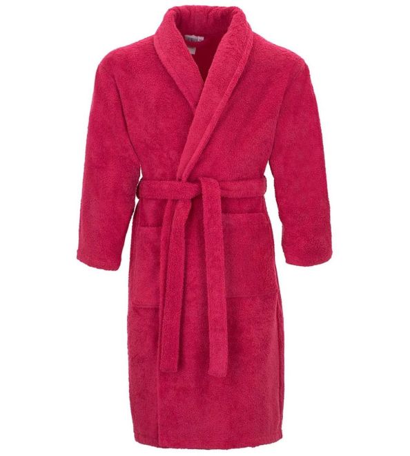 Albornoz liso color Fucsia 50