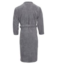 Albornoz liso color Gris Oscuro 50