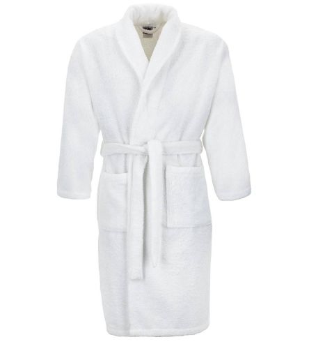 Albornoz liso color Blanco 50