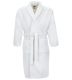 Albornoz liso color Blanco 50