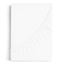 Sábana bajera blanca 100% Algodón Tejido de Punto  ADJ001
