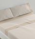 Sábanas de franela premium 546 beige