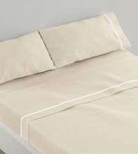 Juego sábanas color Beige 685