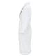 Albornoz liso color Blanco 080