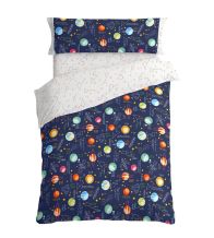 Funda nórdica  infantil, 160 Azul, Los planetas