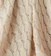 Manta de tejido de punto, algodón, 66 beige