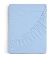 Sábana bajera azul 100% Algodón Tejido de Punto  ADJ001