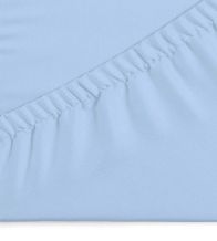 Sábana bajera azul 100% Algodón Tejido de Punto  ADJ001