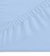 Sábana bajera azul 100% Algodón Tejido de Punto  ADJ001