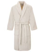 Albornoz liso color beige 080
