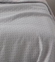 Colcha de verano color gris 100