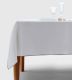Mantel de lino, 307 Blanco