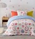 Edredón infantil nacarina, reverso borreguito, 424 Rosa