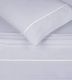 Juego de sábanas, 241 Gris Ribete Blanco