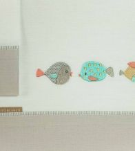 Sábanas cuna, maxicuna y minicuna bordadas, 217 Gris