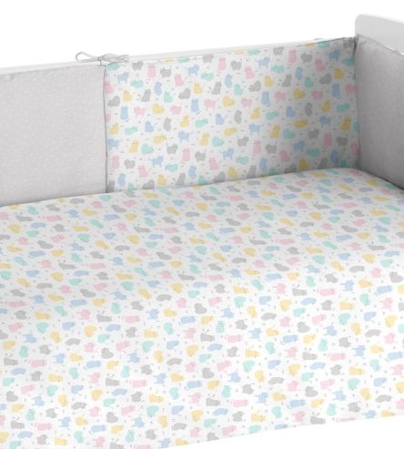 Conjunto de edredón y protector cuna, maxicuna  015, Multi