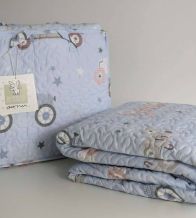Colcha boutí infantil 175, Azul