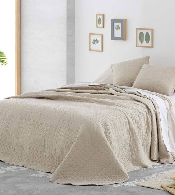 Colchas de verano 148 Beige