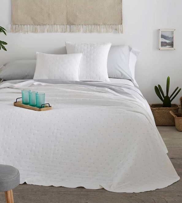 Colchas de verano 149 Blanco
