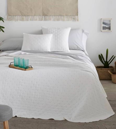 Colchas de verano 149 Blanco