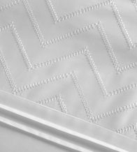 Fundas nórdicas bordadas algodón percal 200 hilos,400 Blanco