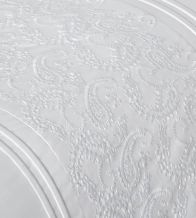 Fundas nórdicas bordadas algodón percal 200 hilos,402 Blanco