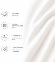 Fundas nórdicas algodón satén algodón 300 hilos, 405 Gris