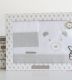 Sábanas bordadas cuna, maxicuna, minicuna -Algodón- 218 Gris